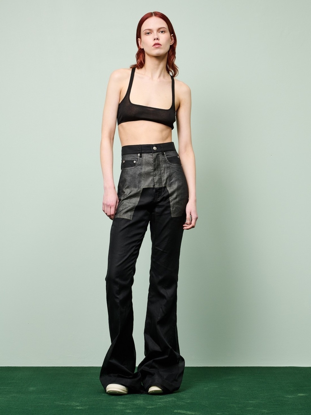 Rick Owens Women’s Lido bolan bootcut trousers Pants Jeans Size 31